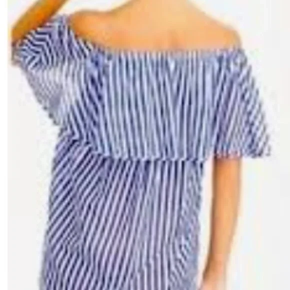 J CRE OFF THE SHOULDER BEACH COVER UP SIZE L - Picture 2 of 6
